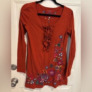 Gorgeous Johnny Was top size S